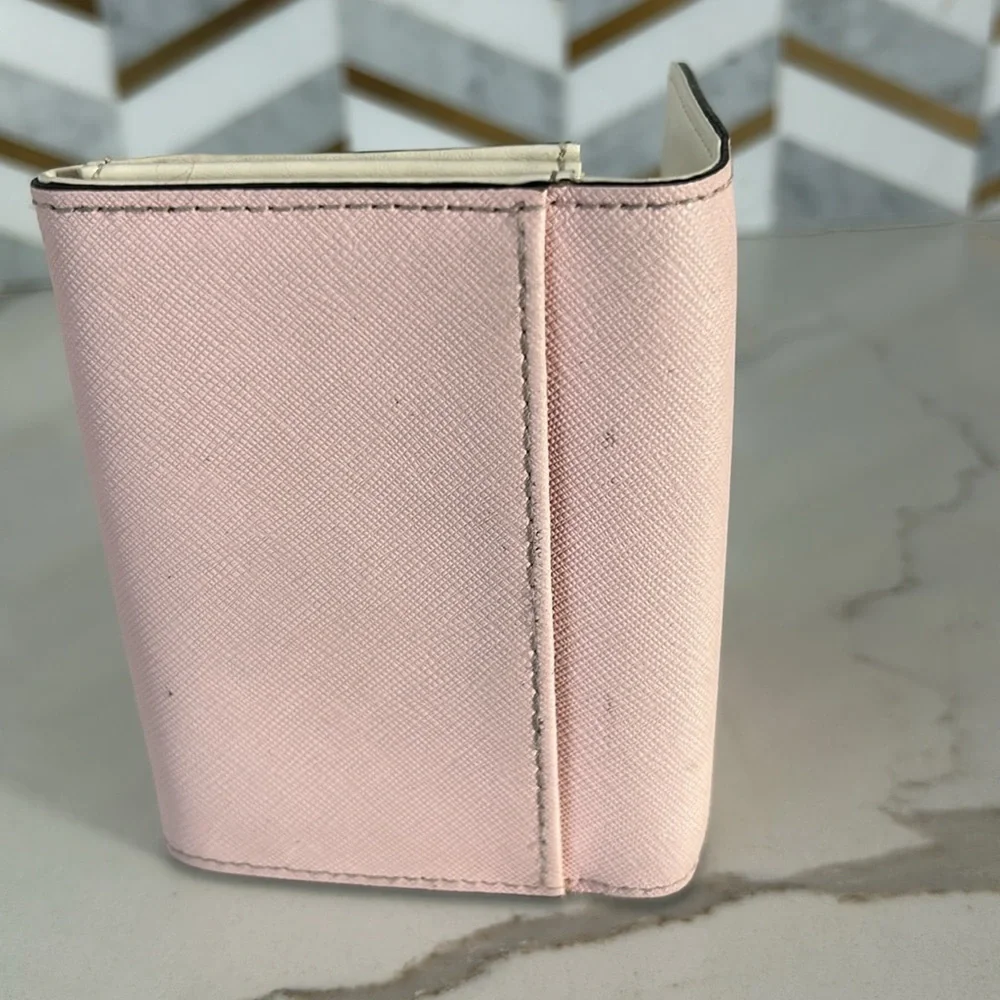 Kate Spade Mikas Pond Christine Light Pink Small Wallet Card Hokder